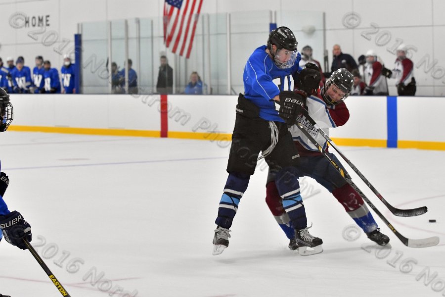 Wheaton College Men\'s Ice Hockey vs Middlesex Community College. - Photo By: KEITH NORDSTROM